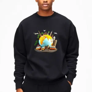 Earth Gave Us Everything  Lets Give Back Sweatshirt